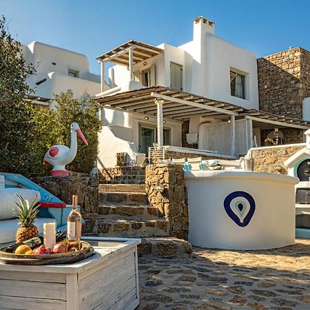 Villa Manolia Luxury Private House By Mykonian Kazarte Playa Playa Kalo Livadi Exterior foto