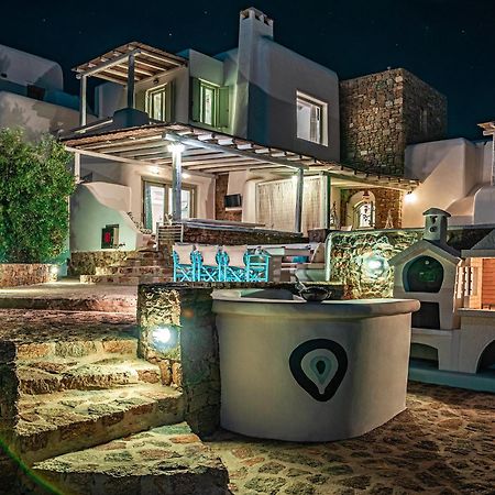 Villa Manolia Luxury Private House By Mykonian Kazarte Playa Playa Kalo Livadi Exterior foto