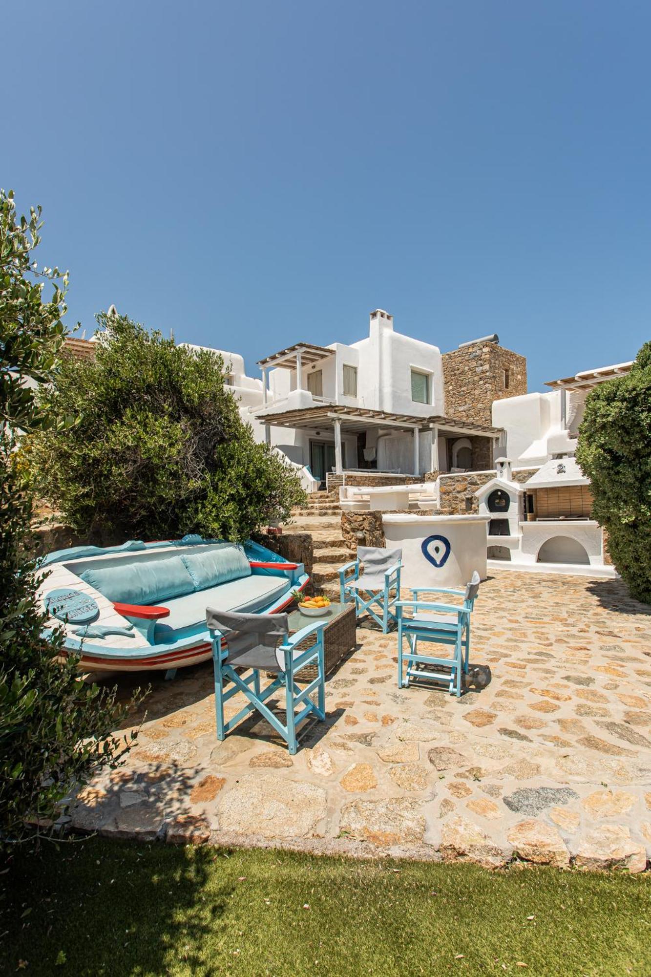 Villa Manolia Luxury Private House By Mykonian Kazarte Playa Playa Kalo Livadi Exterior foto