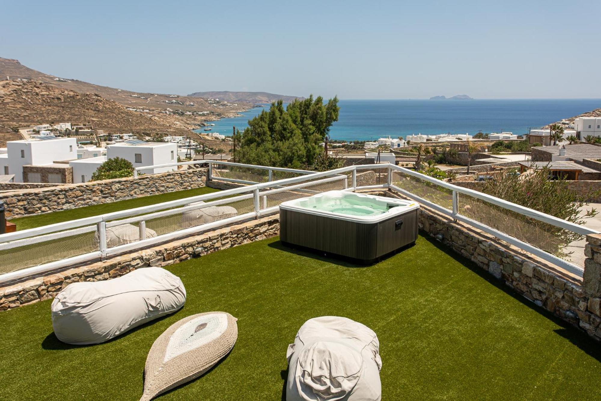 Villa Manolia Luxury Private House By Mykonian Kazarte Playa Playa Kalo Livadi Exterior foto