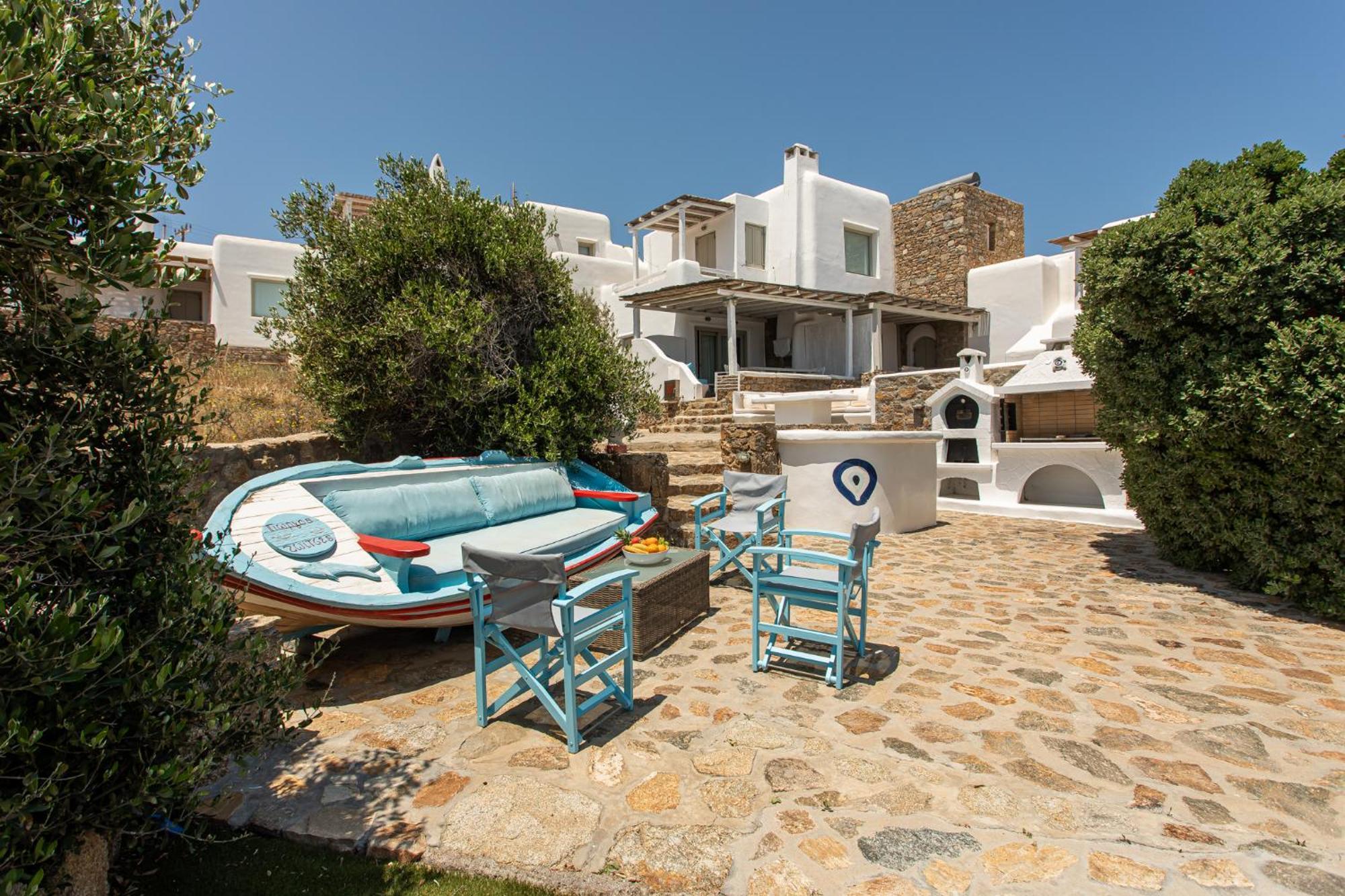 Villa Manolia Luxury Private House By Mykonian Kazarte Playa Playa Kalo Livadi Exterior foto