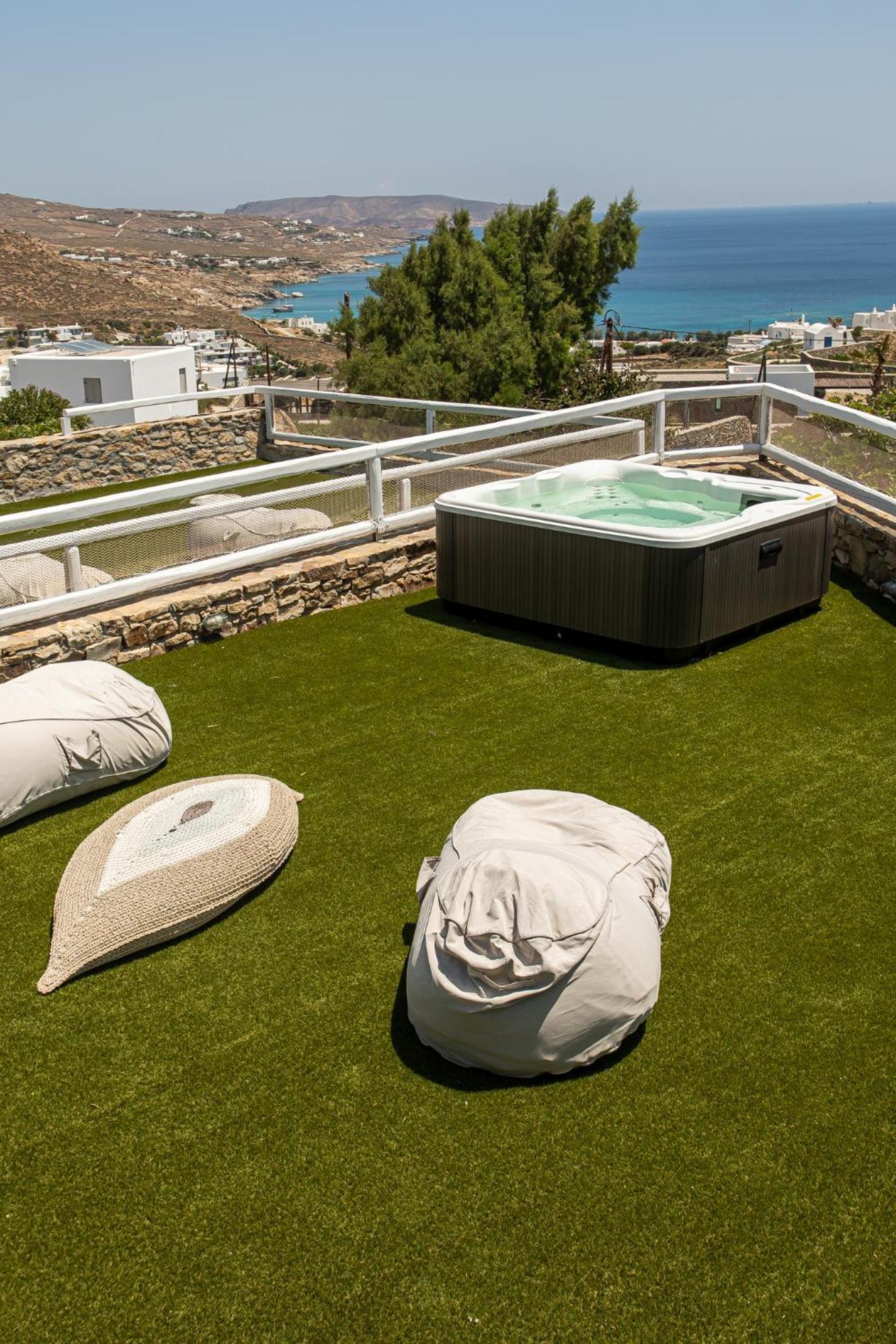 Villa Manolia Luxury Private House By Mykonian Kazarte Playa Playa Kalo Livadi Exterior foto