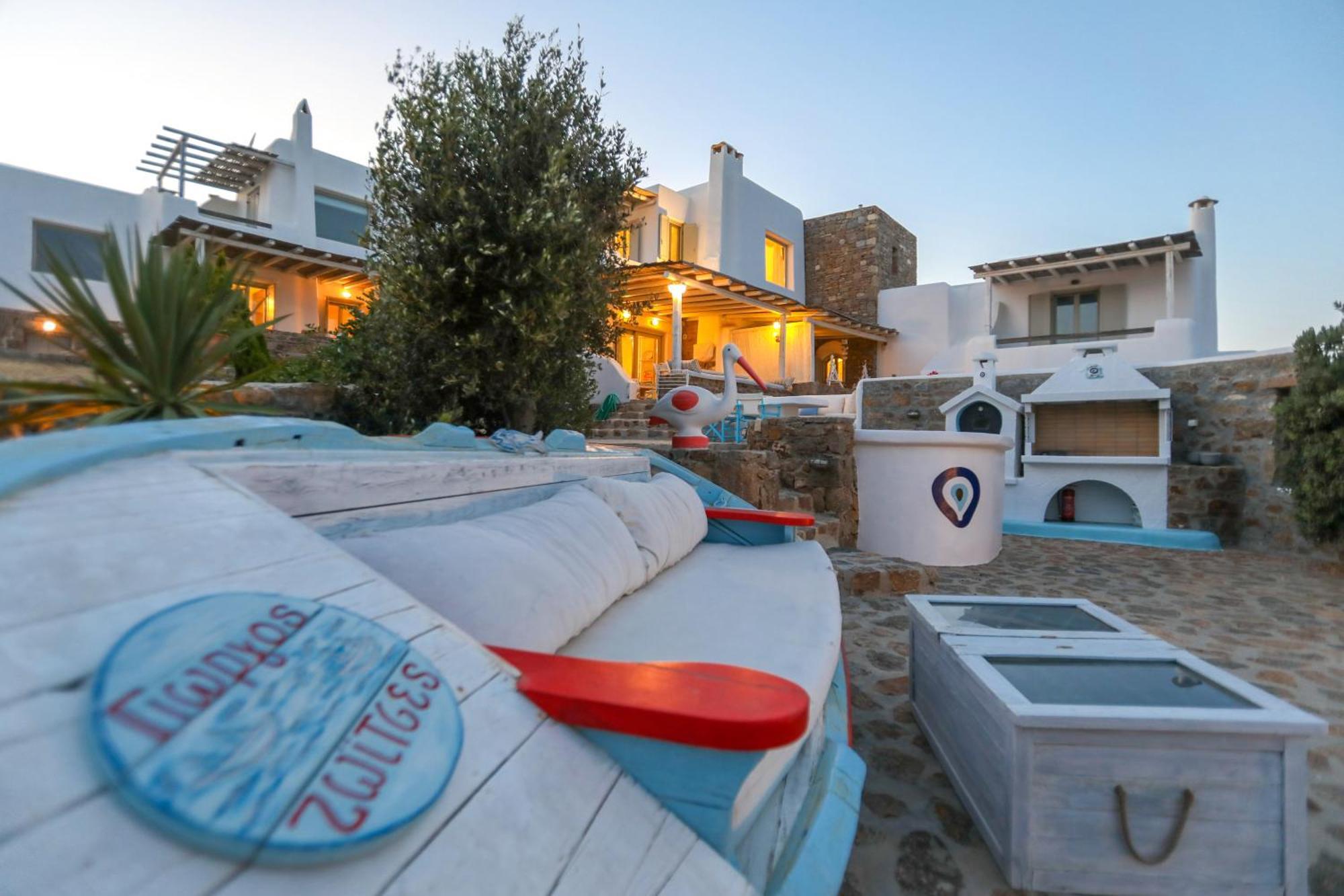 Villa Manolia Luxury Private House By Mykonian Kazarte Playa Playa Kalo Livadi Exterior foto