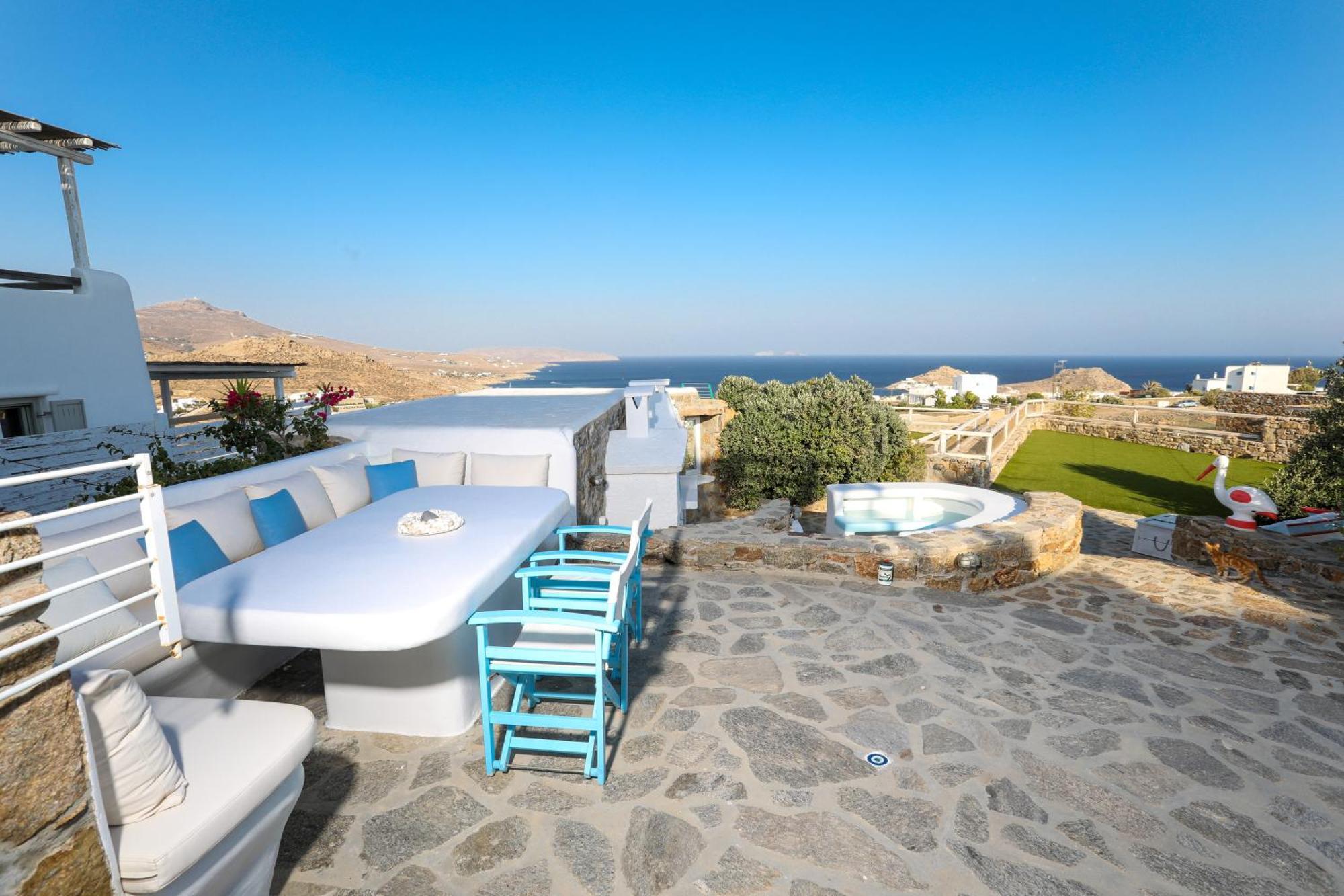 Villa Manolia Luxury Private House By Mykonian Kazarte Playa Playa Kalo Livadi Exterior foto
